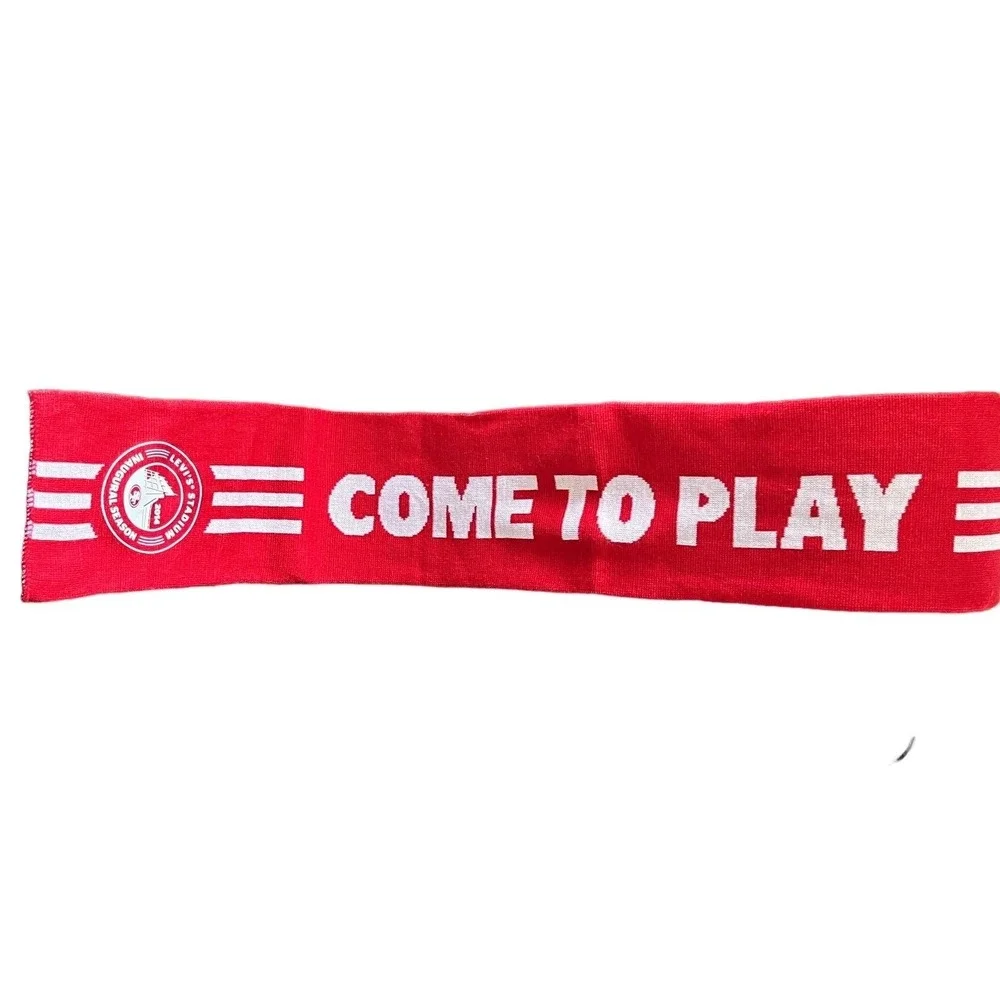 San Francisco 49ers Scarf 2014 Inaugural Season Levis Stadium SGA Red White NFL